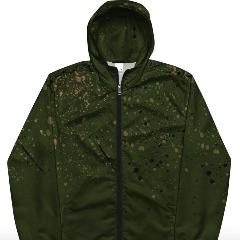 Men's Daylight Curfew Splatter Windbreaker
